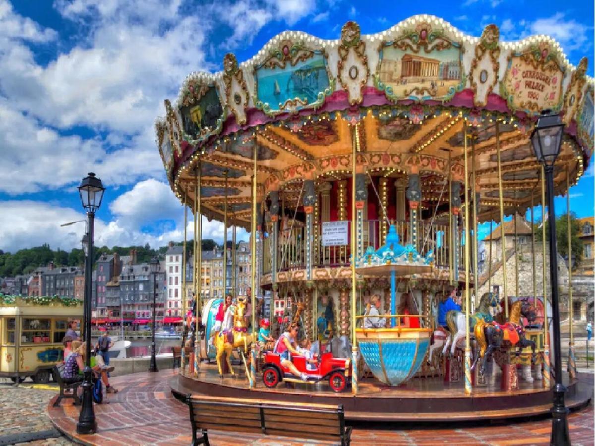 Le Havre De Paix 8 , Les Hauts De Honfleur, Piscine, Wifi Et Parking Gratuits Екемовіль Екстер'єр фото